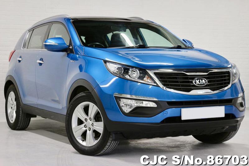 Kia sportage blue